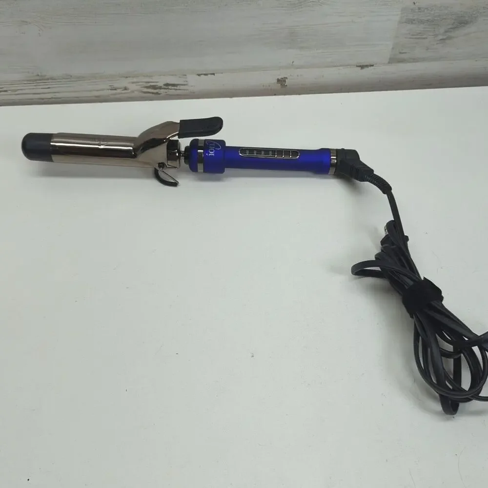Ion Titanium Pro Curling Iron 1-1/2 in Maximum Curl Retention Purple